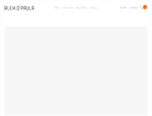 Tablet Screenshot of alexdpaula.com